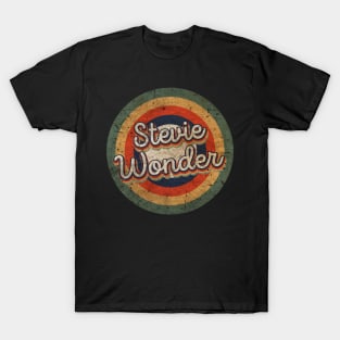 Stevie Name Personalized Wonder Vintage Retro 60s 70s Birthday Gift T-Shirt